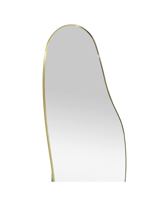 Καθρέπτης δαπέδου ξύλινος 40Χ150 εκ. Χρυσός με PVC πλαίσιο - KESKOR 57400