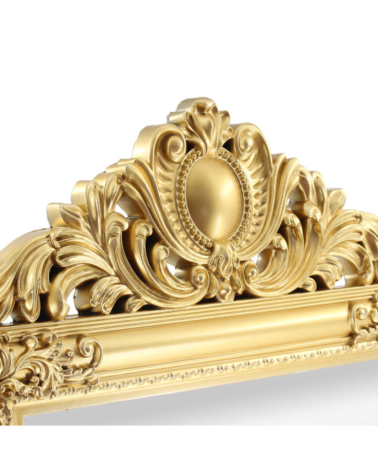 Καθρέπτης δαπέδου - τοίχου 45Χ145 εκ. Χρυσός με πλαστικό πλαίσιο - KESKOR 72835