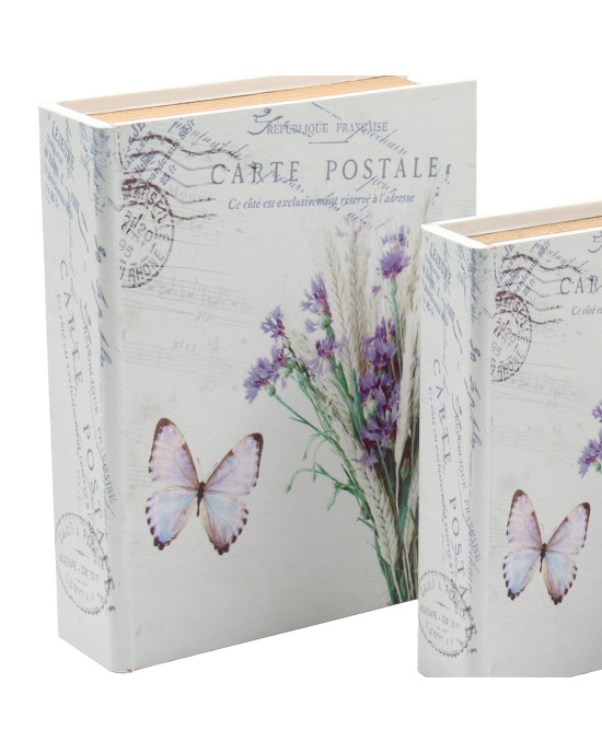 Βιβλία - κουτιά αποθήκευσης διακοσμητικά τεμ. 3 23Χ7Χ29 - 18Χ5,5Χ24 - 14Χ4Χ19 εκ. - KESKOR 52208